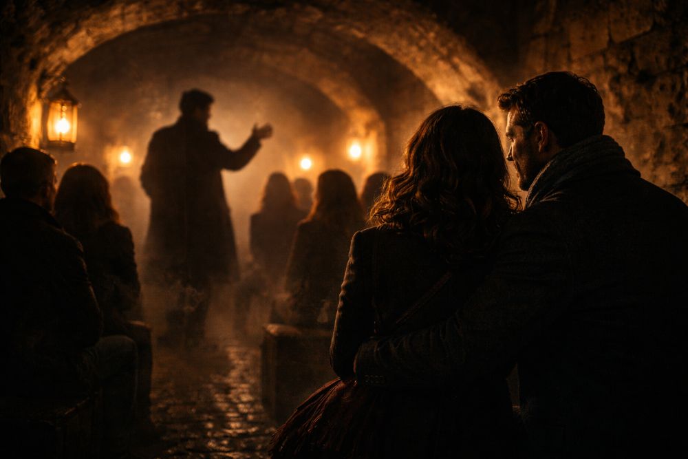 Mercat Tours: Edinburgh Ghost Tour (Premium Option)