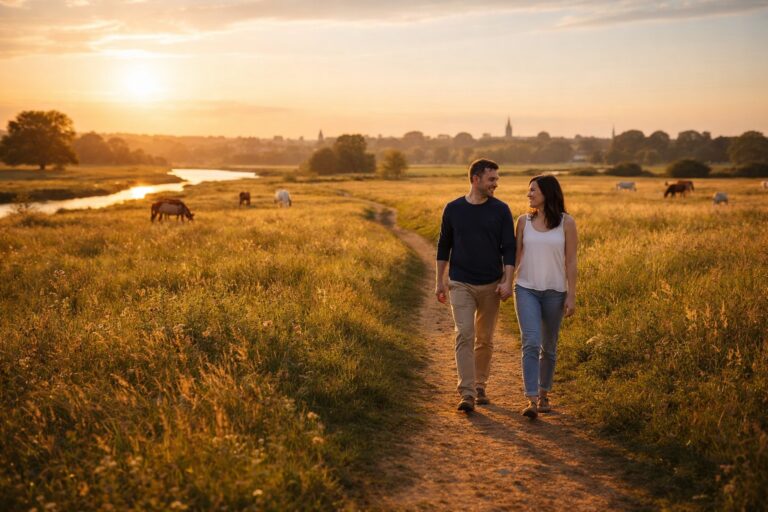 Port Meadow Golden Hour Walk